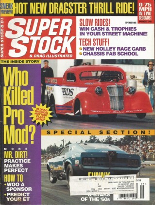 SUPER STOCK 1995 SEPT - PRO MODS, POWLEY, EARLY XS CARS, HUNTSVILLE